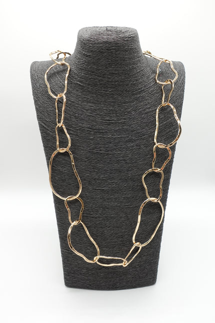 Kette mit groben Gliedern Rund/Oval in Gold Artikel 5283