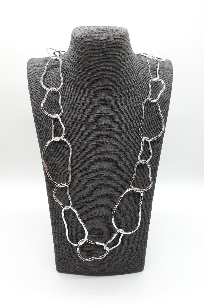 Kette mit groben Gliedern Rund/Oval in Silber Artikel 5284