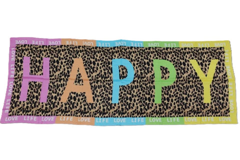 Tuch Happy Leo/Bunt Artikel 5294