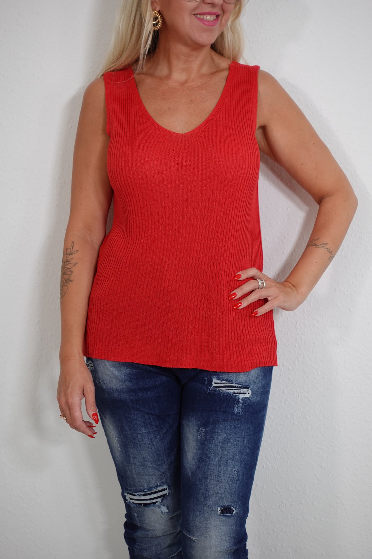 Stricktop Ripp in versch. Farben