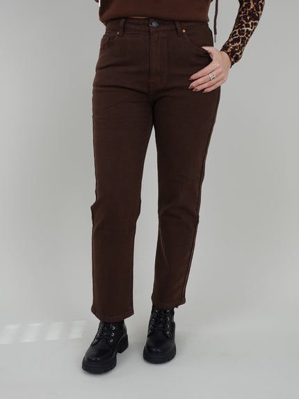 Mom Jeans Mokka Art. 6531