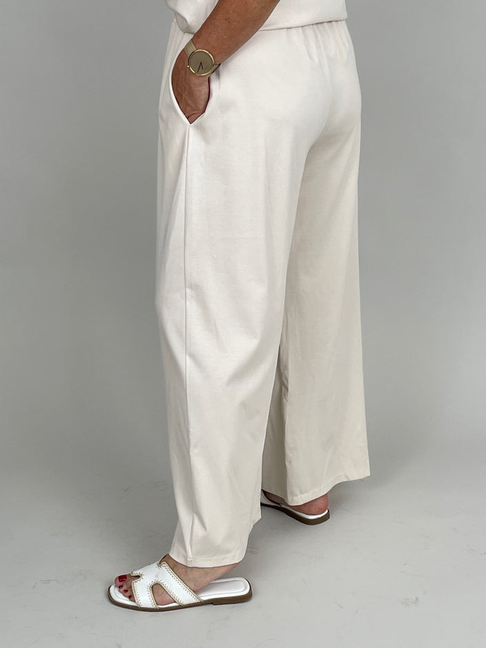 Hose Butterstoff in Creme
