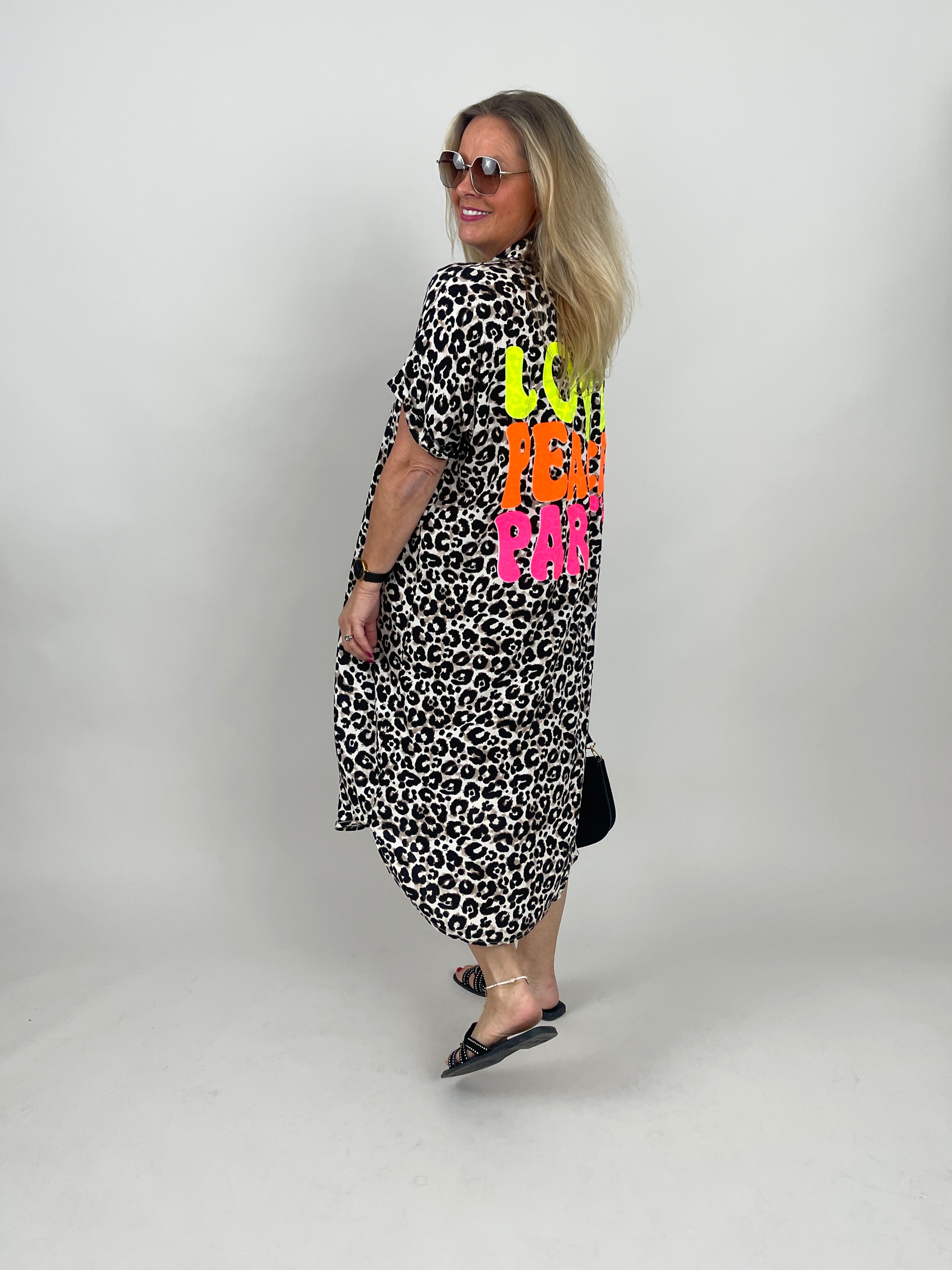 Kleid Leo mit Rückenprint