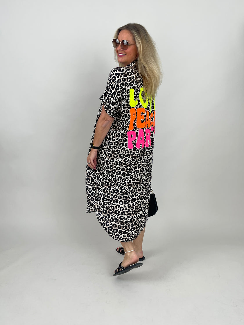 Kleid Leo mit Rückenprint