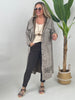 Veloursmantel Dreamer in Taupe