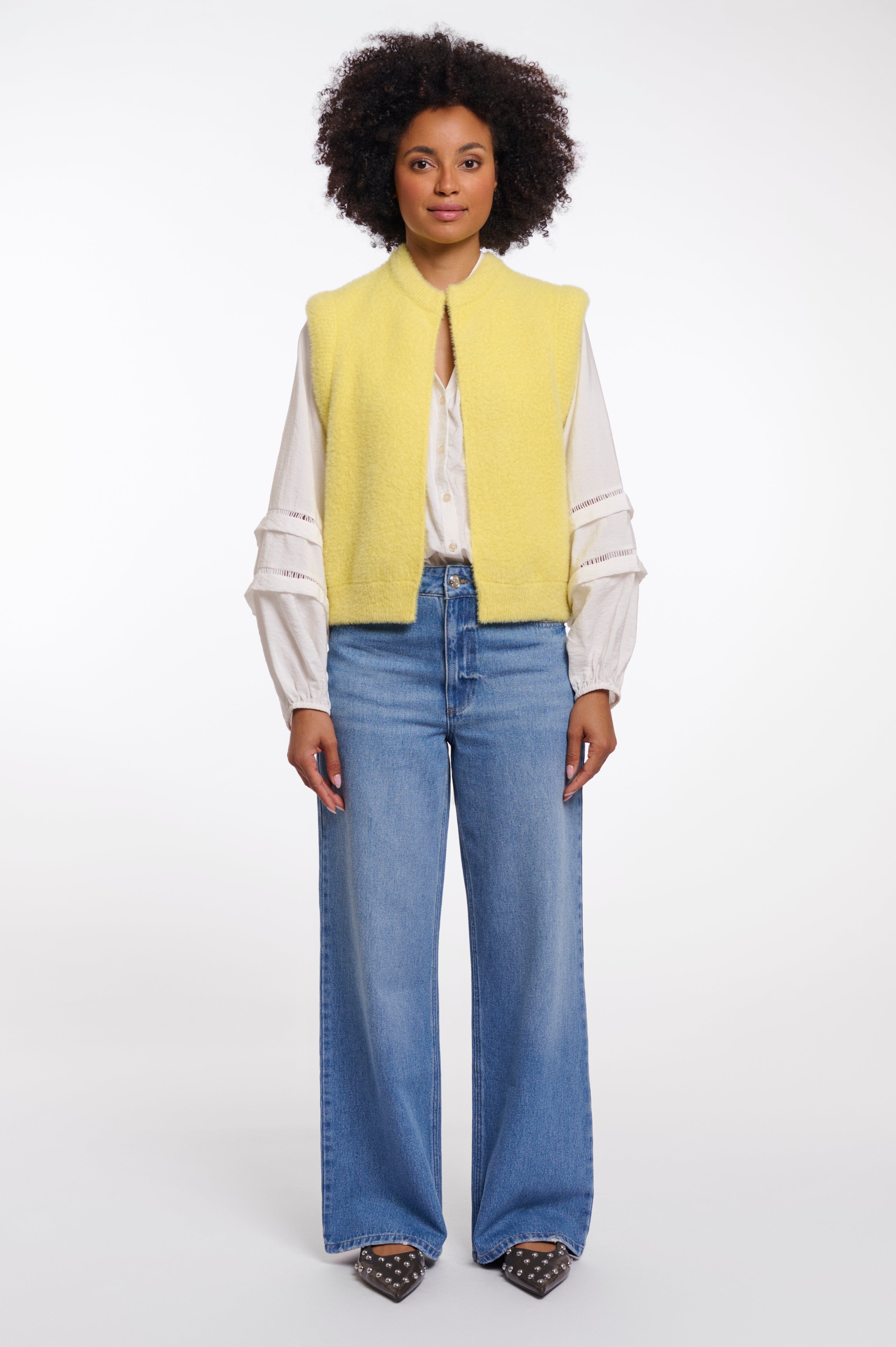 Weste Elona von Rino&Pelle in Breezy Lime