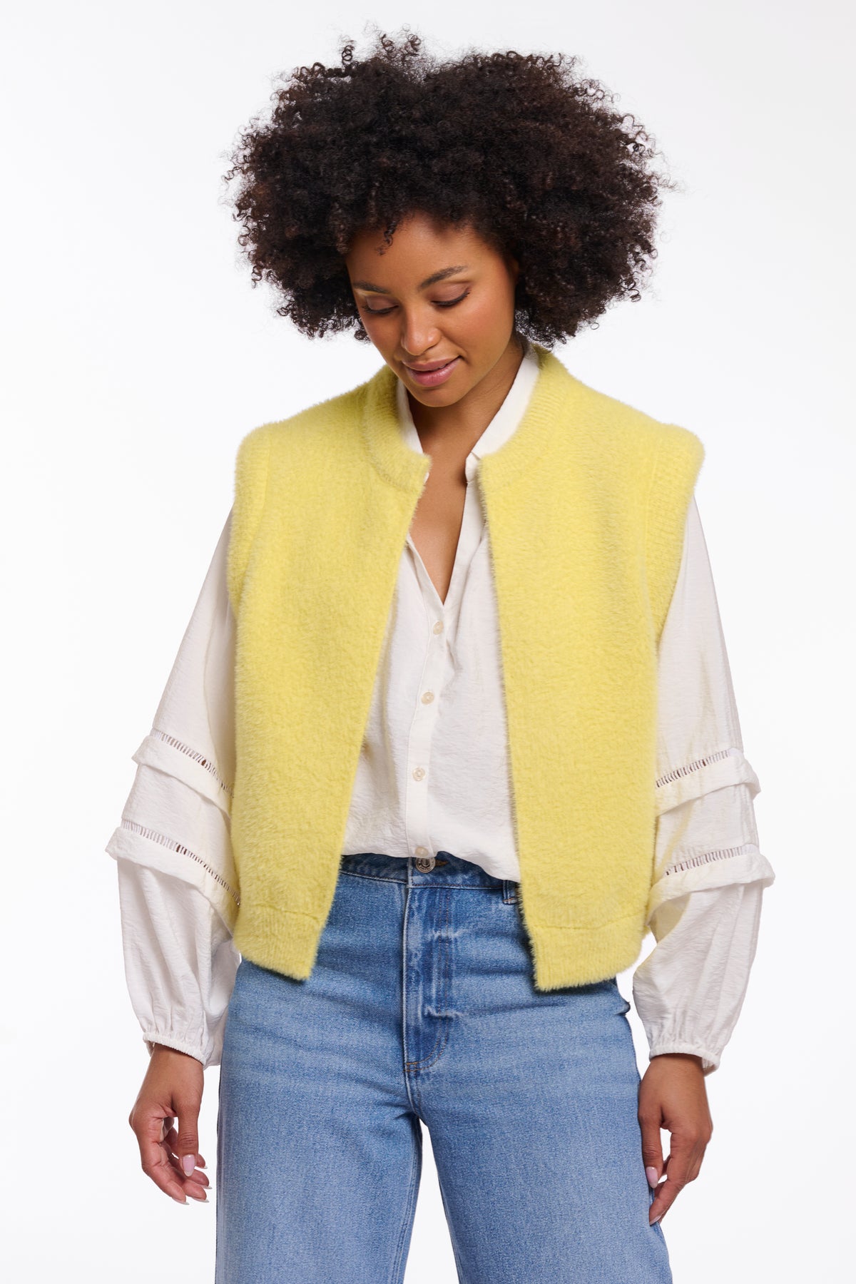 Weste Elona von Rino&Pelle in Breezy Lime