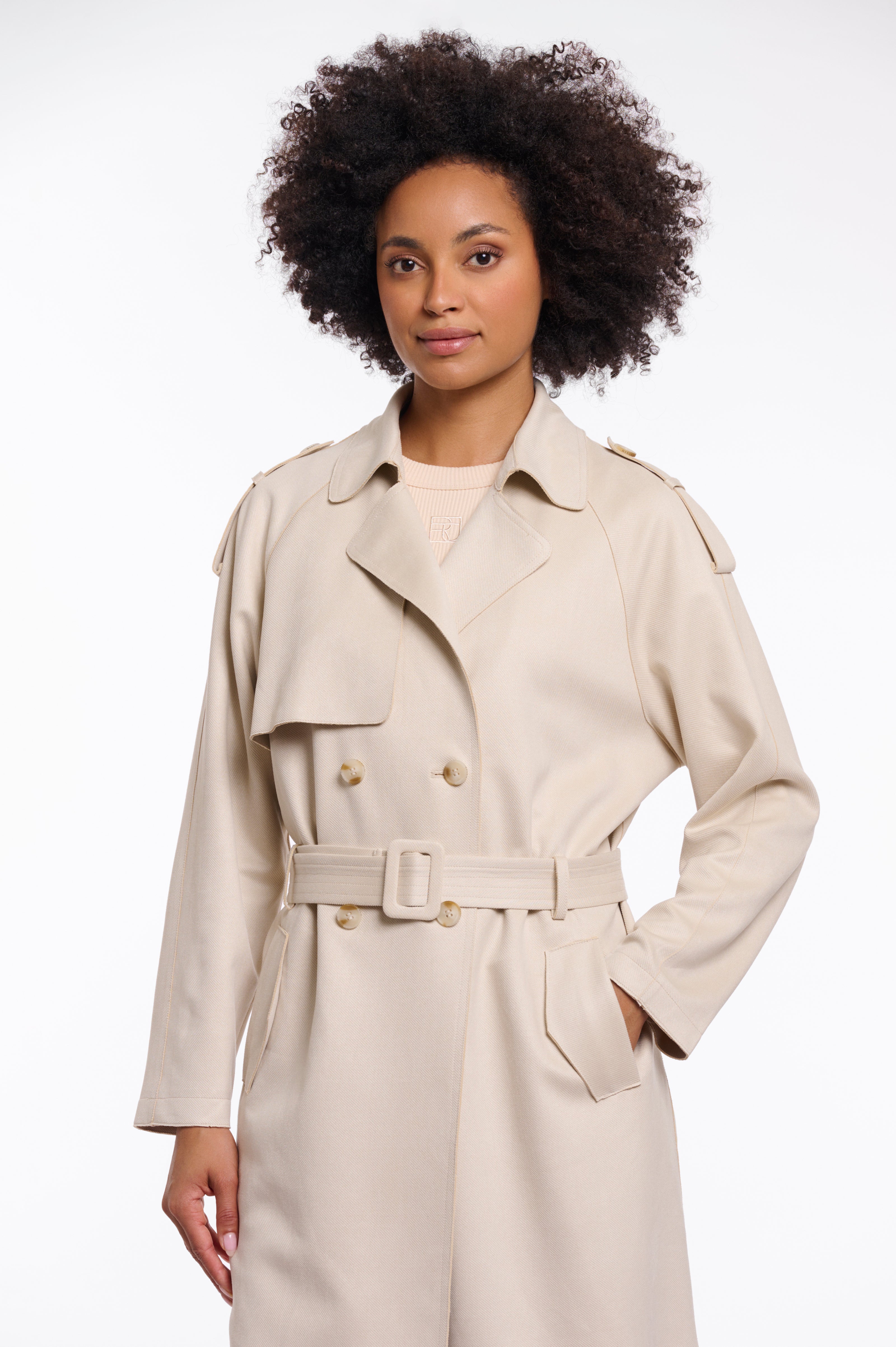 Trenchcoat von Rino&Pelle in Birch Art. RP7027