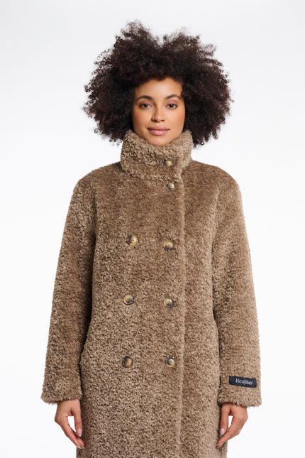 Mantel Ena von Rino&Pelle in Toffee Art. RP6689