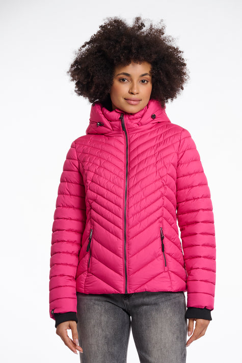 Steppjacke Erin von Rino&Pelle in Deep Pink Art. RP6691