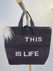 Stylischer Shopper in Mokka