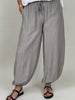 Leichte Ballonhose in Taupe