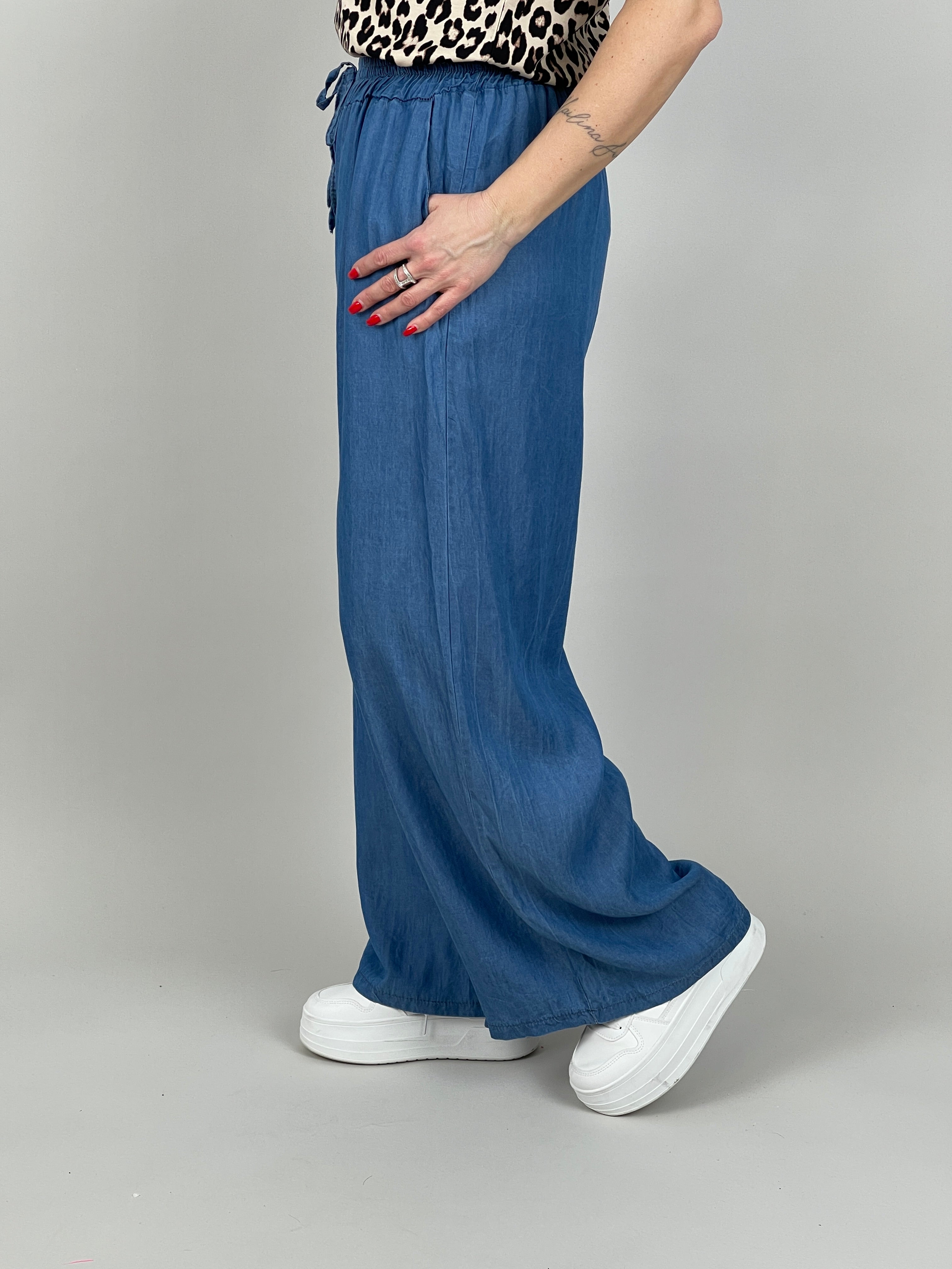 Hose Marlene Jeansoptik dunkel