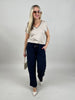 T-Shirt Glitzer in Beige