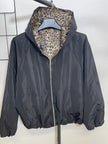 Jacke Leo-Futter in Schwarz