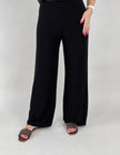 Marlenehose Kofferstoff in Schwarz