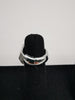 Silberner Ring mit Kantiger Struktur Art. 3660
