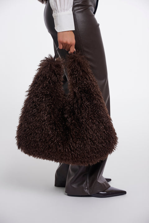 Tasche Gusta von Rino&Pelle in Coffee Roast