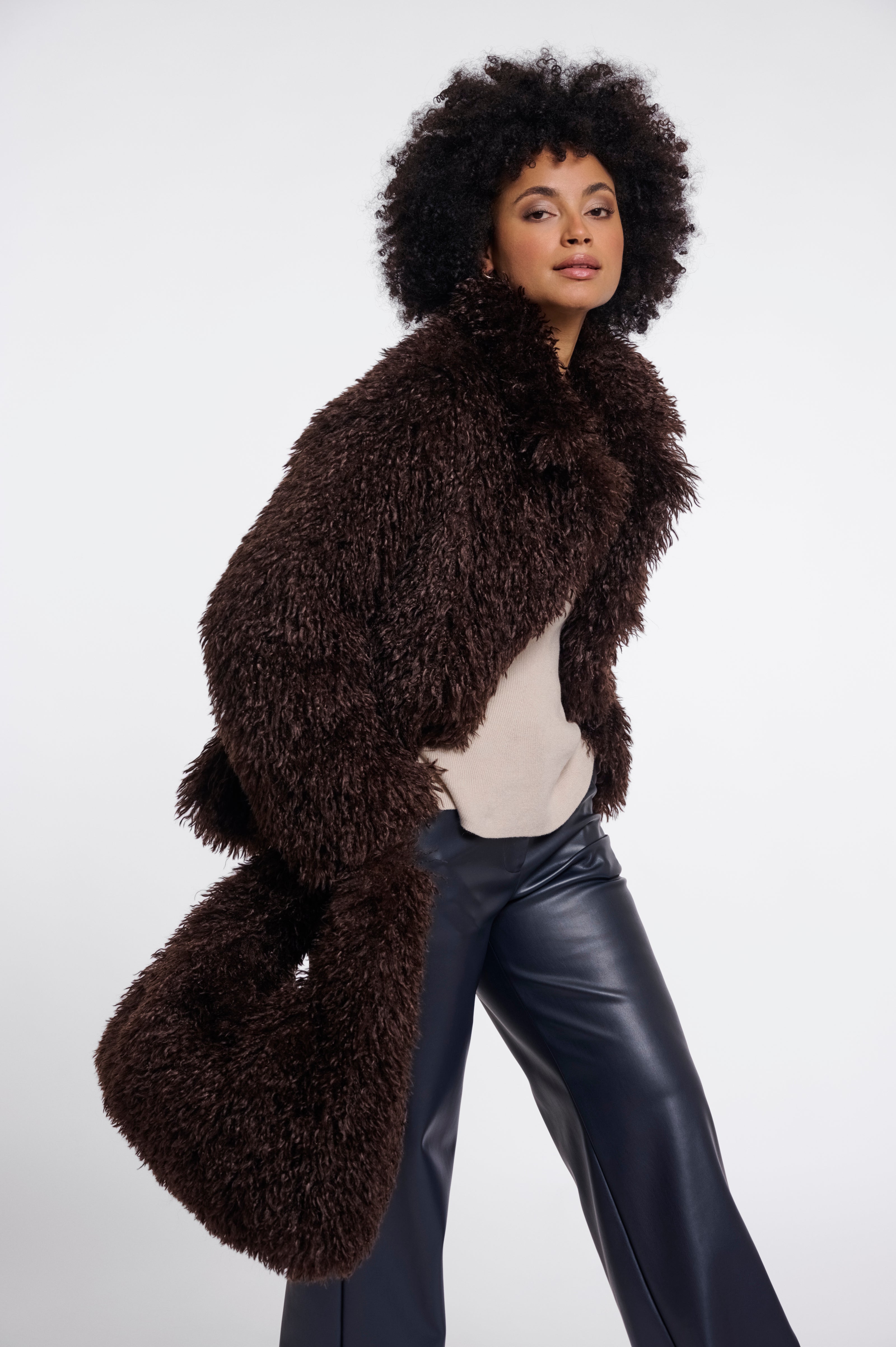 Tasche Gusta von Rino&Pelle in Coffee Roast