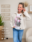 Jacke Velours in Beige
