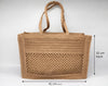 Basttasche Boho-Style Camel