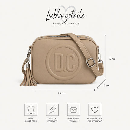 Crossbody Bag in Beige