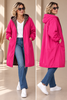 Wendemantel mit Leo-Design in Pink
