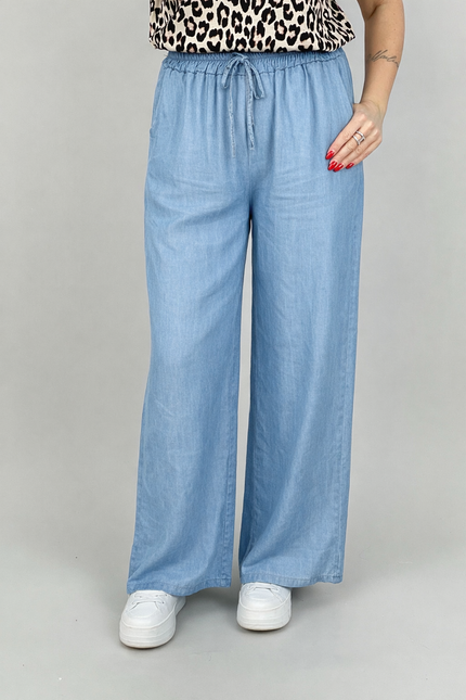 Hose Marlene Jeansoptik  hell