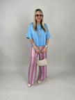 Strick Hose in Bunt