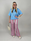 Strick Hose in Bunt