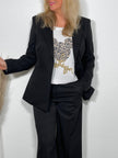 Longblazer in Schwarz Artikel 3467
