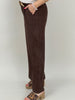 Culotte Leinen in Mokka Artikel 6142