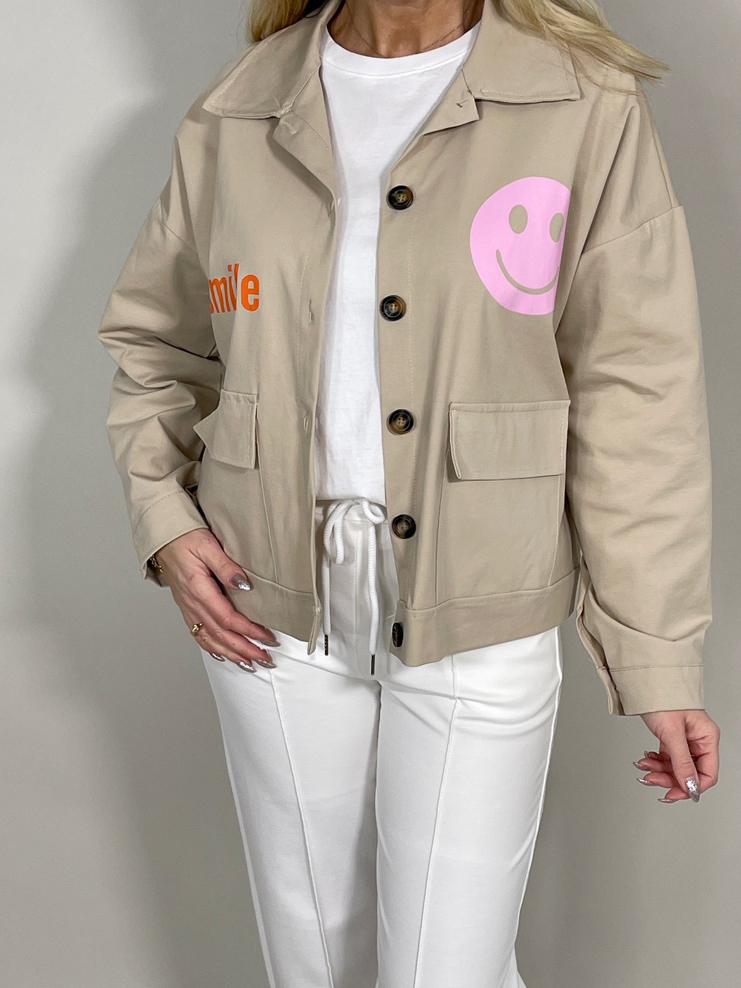 Hemdjacke Smiley in versch. Farben Artikel 5609