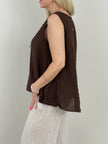 Top Leinen Uni in versch. Farben Artikel 6117