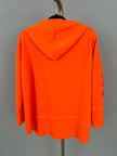 Kapuzen-Sweatshirt mit Print in Orange/Pink Artikel 6698