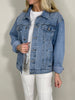 Jeansjacke mit Strasssteinen Artikel 5610