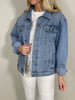 Jeansjacke mit Strasssteinen Artikel 5610