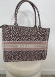 Shopper Leo mit Aufdruck