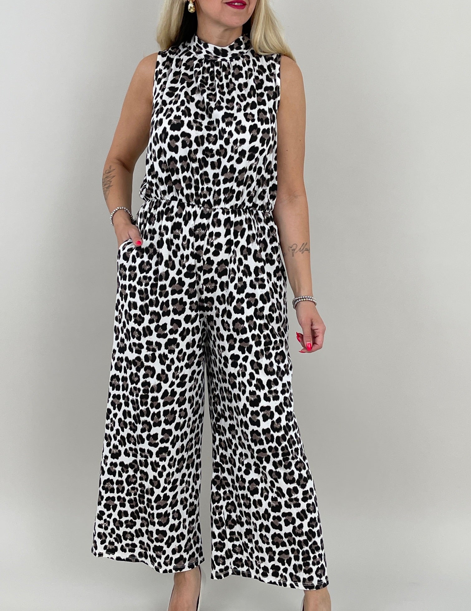 Jumpsuit Leo-Muster Artikel 6112