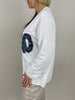 Sweatshirt Ciao in Weiß