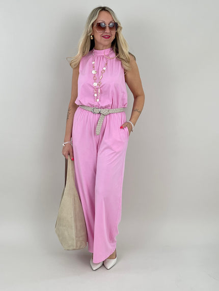 Jumpsuit Uni in Candypink Artikel 6129