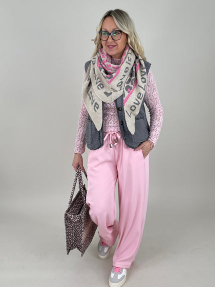 Weste Teddy in Grau Art. 6779