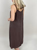 Kleid Maxi mit Glitzer-Trägern in versch. Farben Artikel 6111
