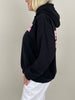 Hoodie New York in Schwarz