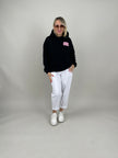 Hoodie New York in Schwarz