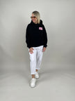 Hoodie New York in Schwarz