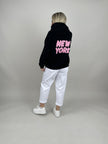 Hoodie New York in Schwarz