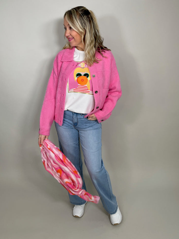 Jacke von Rino&Pelle in Pink Artikel RP5624