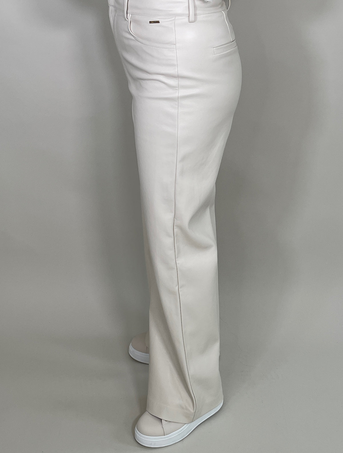 Hose Kunstleder von Rino&Pelle in Creme