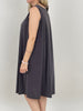 Kleid Kofferstoff Uni Braun Artikel 6131